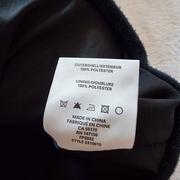 XS Frank and Oak Jacquard Floral Bomber Jacket Pink Navy Blue Embroidered Roses - Picture 9 of 10